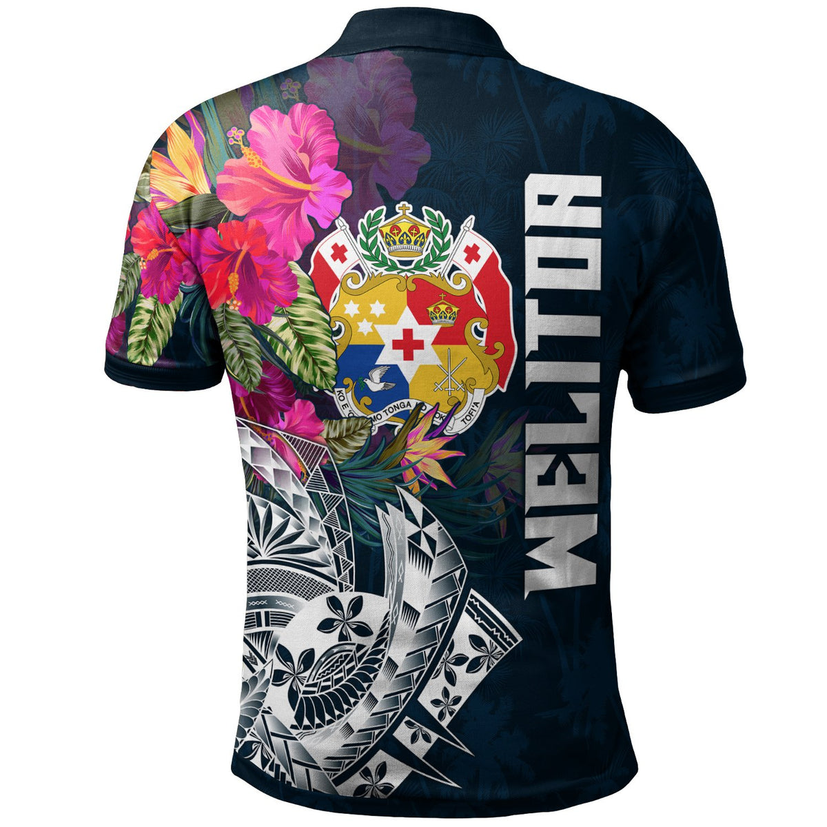 Tonga Fiji Polo Shirt Summer Vibes - Polynesian Pride