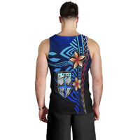 Fiji Men's Tank Top - Vintage Tribal Mountain - Polynesian Pride