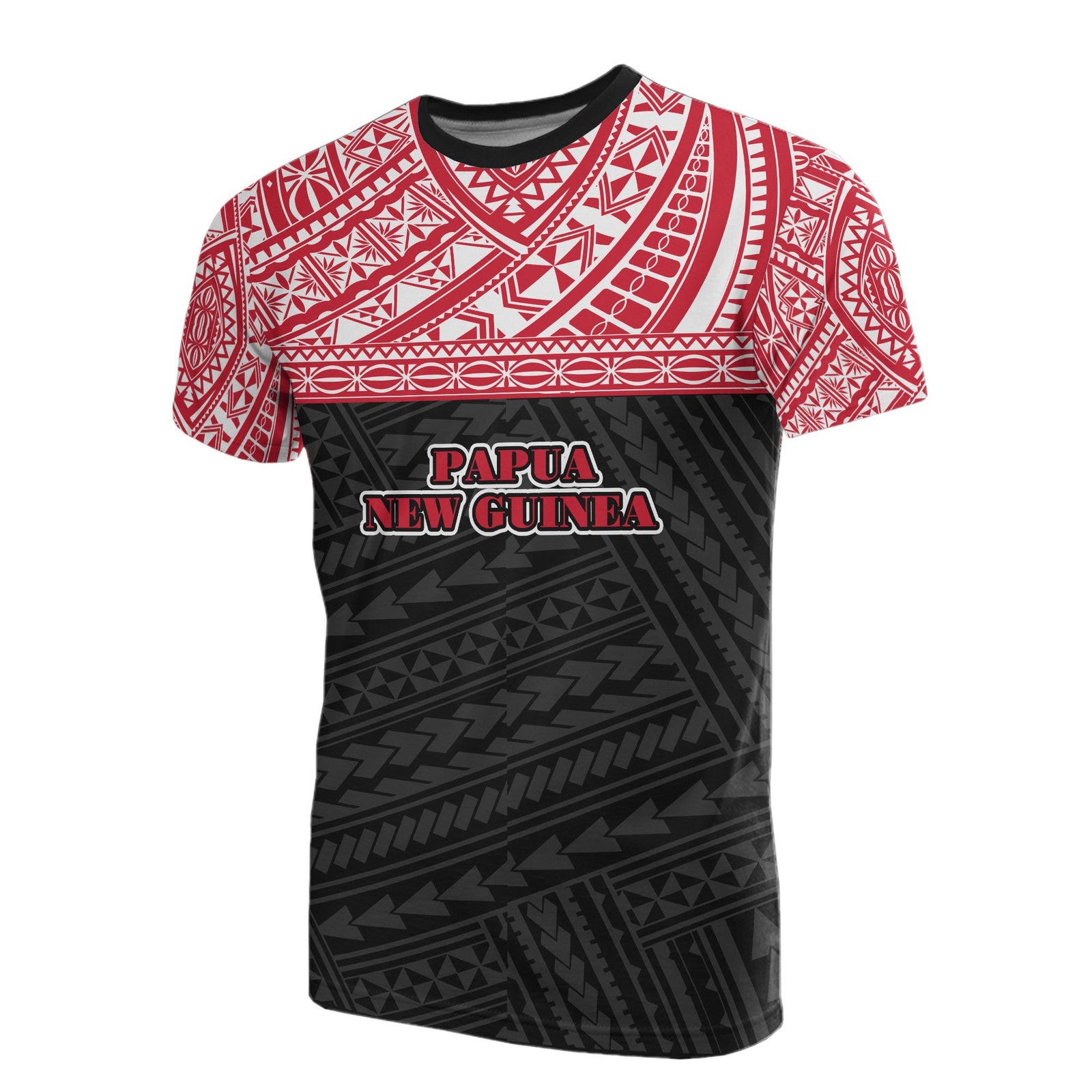 Papua New Guinea T Shirt Papua New Guinea Coat Of Amrs Polynesian Tattoo Style Style Style Style Style Unisex Art - Polynesian Pride