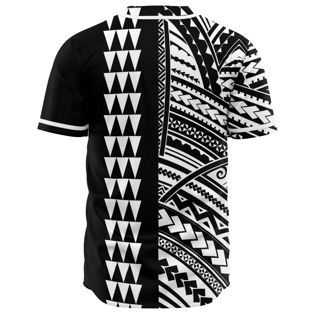 Hawaii Polynesian Kakau Baseball Jersey V.5 - Freestyle - Polynesian Pride
