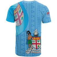 Fiji Custom T Shirt Fijian Flag - Polynesian Pride