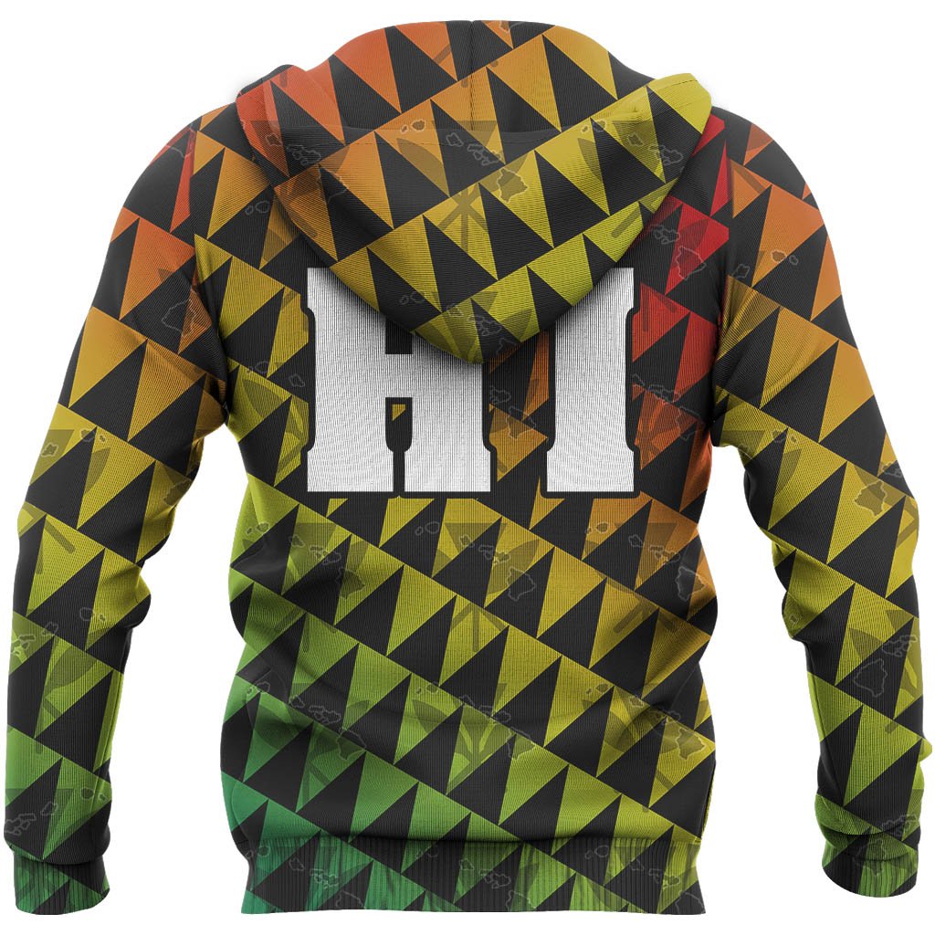 Hawaii Kanaka Zipper Hoodie - Polynesian Pride