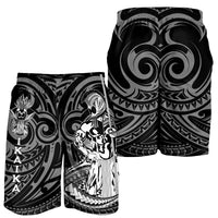 Hawaii Ikaika Warrior Men Short - LT2 BLACK - Polynesian Pride