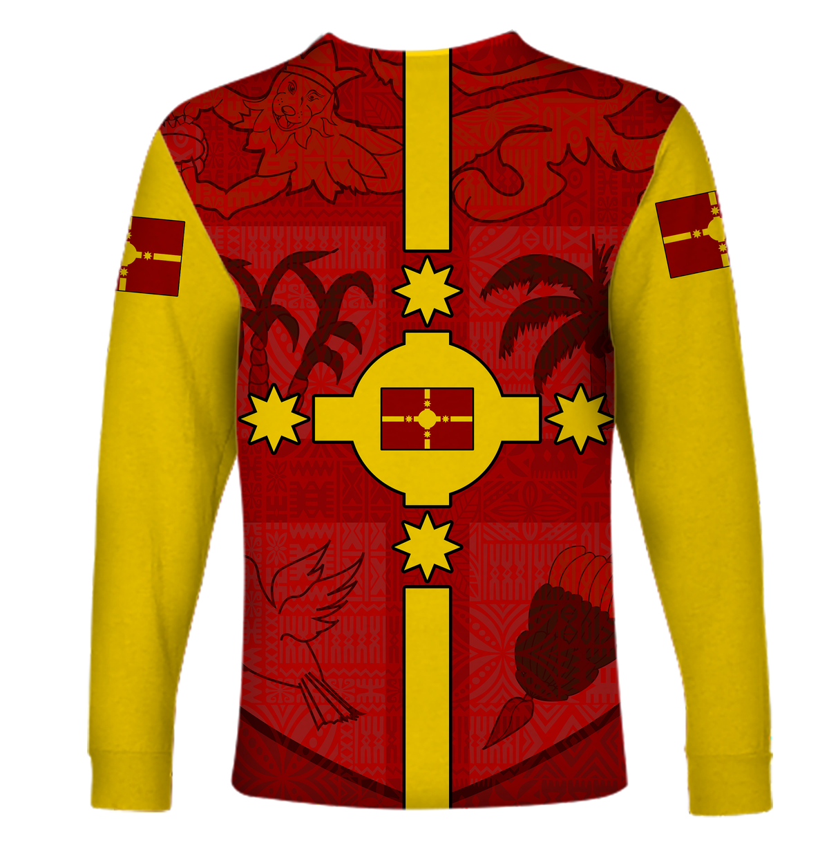 Rotuma Fiji Long Sleeve Shirts - Fijian Patterns - LT20 - Polynesian Pride