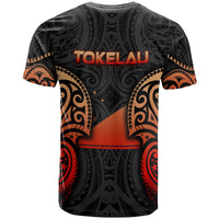 Tokelau Polynesian T Shirt Spirit Red Version - Polynesian Pride