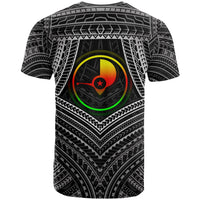 YAP Polynesian T Shirt Yap Flag Reggae Color - Polynesian Pride