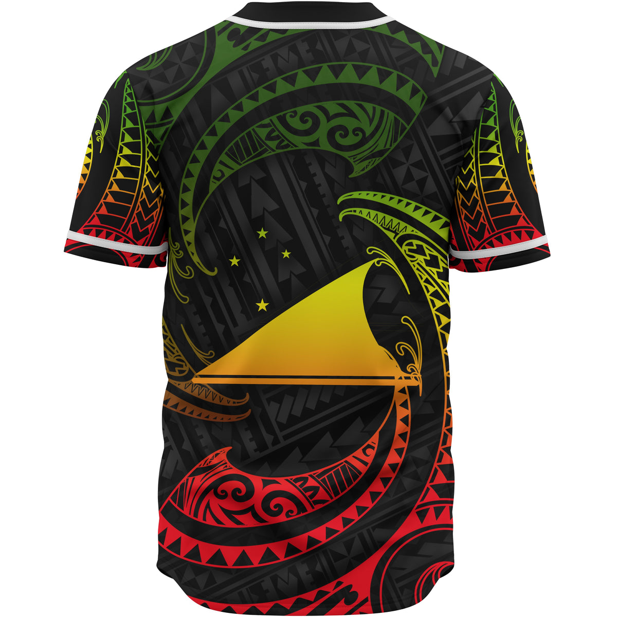Tokelau Polynesian Custom Personalised Baseball Shirt - Reggae Tribal Wave - Polynesian Pride