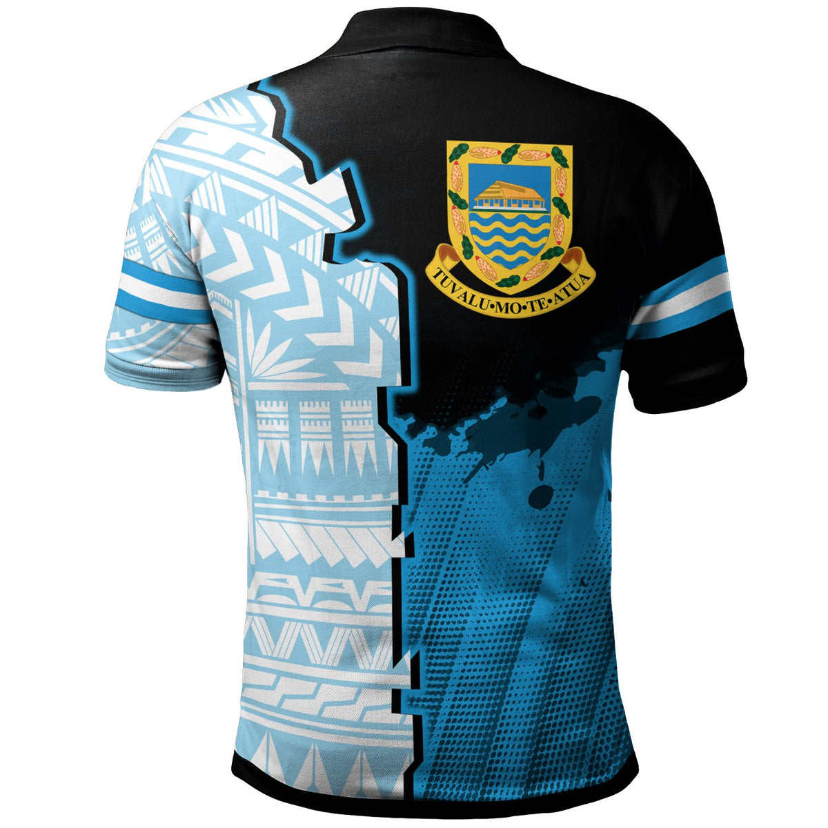 Tuvalu Custom Polo Shirt Independence Day - Polynesian Pride