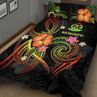 Vanuatu Polynesian Quilt Bed Set - Legend of Vanuatu (Reggae) - Polynesian Pride