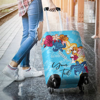 Kosrae Custom Personalised Luggage Covers - Tropical Style - Polynesian Pride
