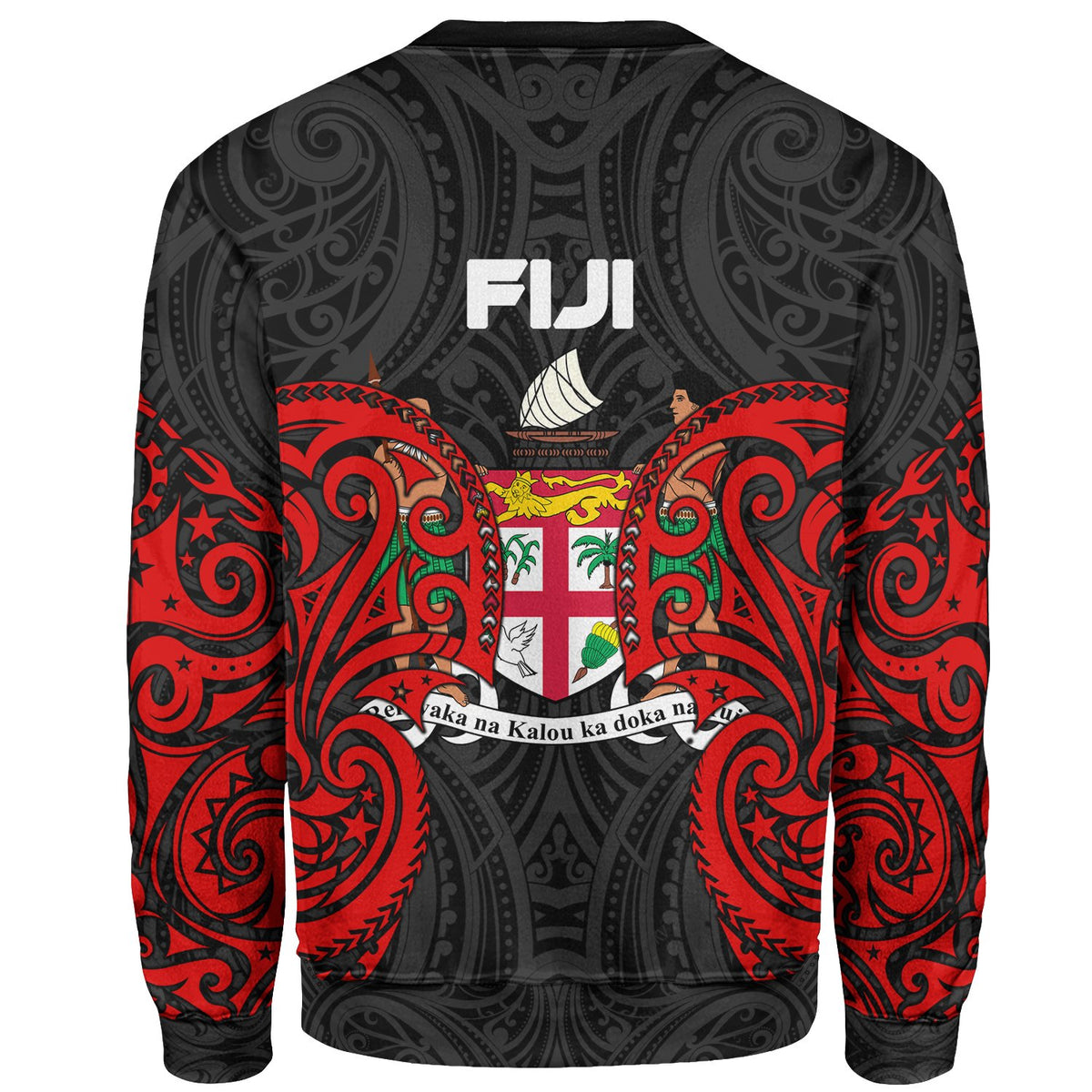 Fiji Polynesian Sweater - Spirit Style - Polynesian Pride