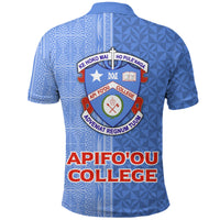 Tonga Apifoou College Polo Shirt Tongan Tribal LT12 - Polynesian Pride