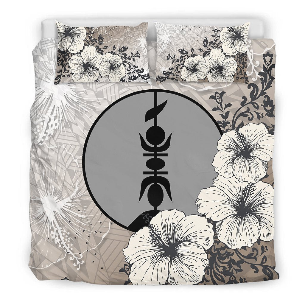 New Caledonia 1 Bedding Set - Vintage Luxury Floral Style - Polynesian Pride