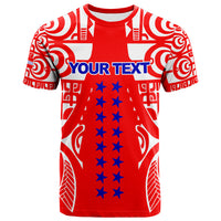 Custom Tuamotu Archipelago Tribal Tattoo T Shirt LT12 Unisex Red - Polynesian Pride