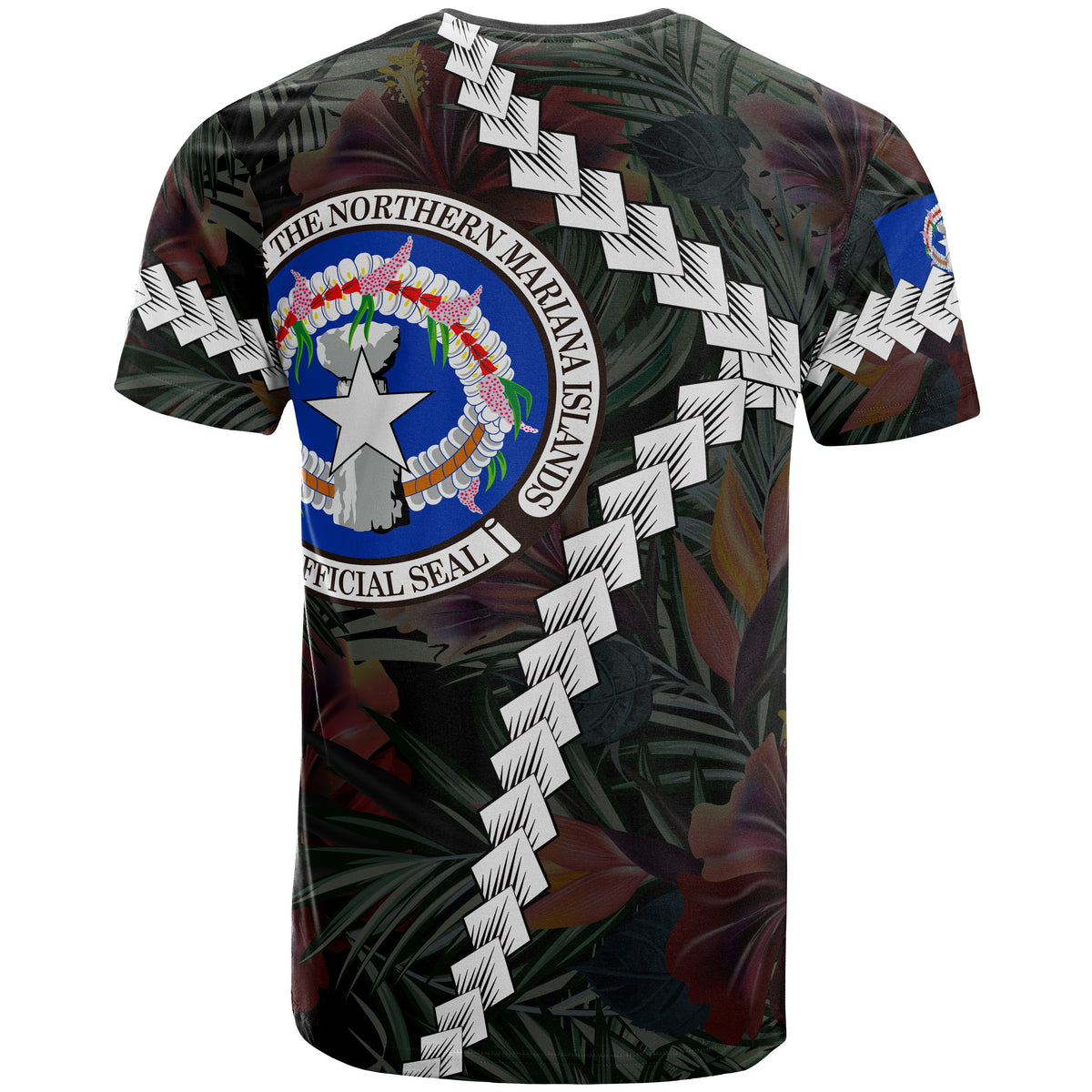 CNMI Polynesian T Shirt Chain Polynesian - Polynesian Pride