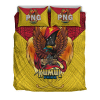 Papua New Guinea Rugby Kumul Pride Bedding Set - LT2 - Polynesian Pride