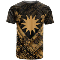 Nauru Polynesian T Shirts Nauru Gold Seal Camisole Hibiscus Style - Polynesian Pride