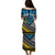 (Custom Personalised) Vanuatu Sanma Province Tribal Pattern Puletasi Dress - LT12 - Polynesian Pride