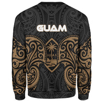 Guam Polynesian Sweater - Spirit Style Gold - Polynesian Pride