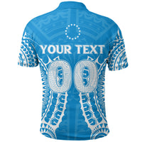 Custom Cook Islands Tongareva Polo Shirt Tribal Pattern LT12 - Polynesian Pride