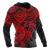 Vanuatu Polynesian Hoodie Red Turtle - Polynesian Pride