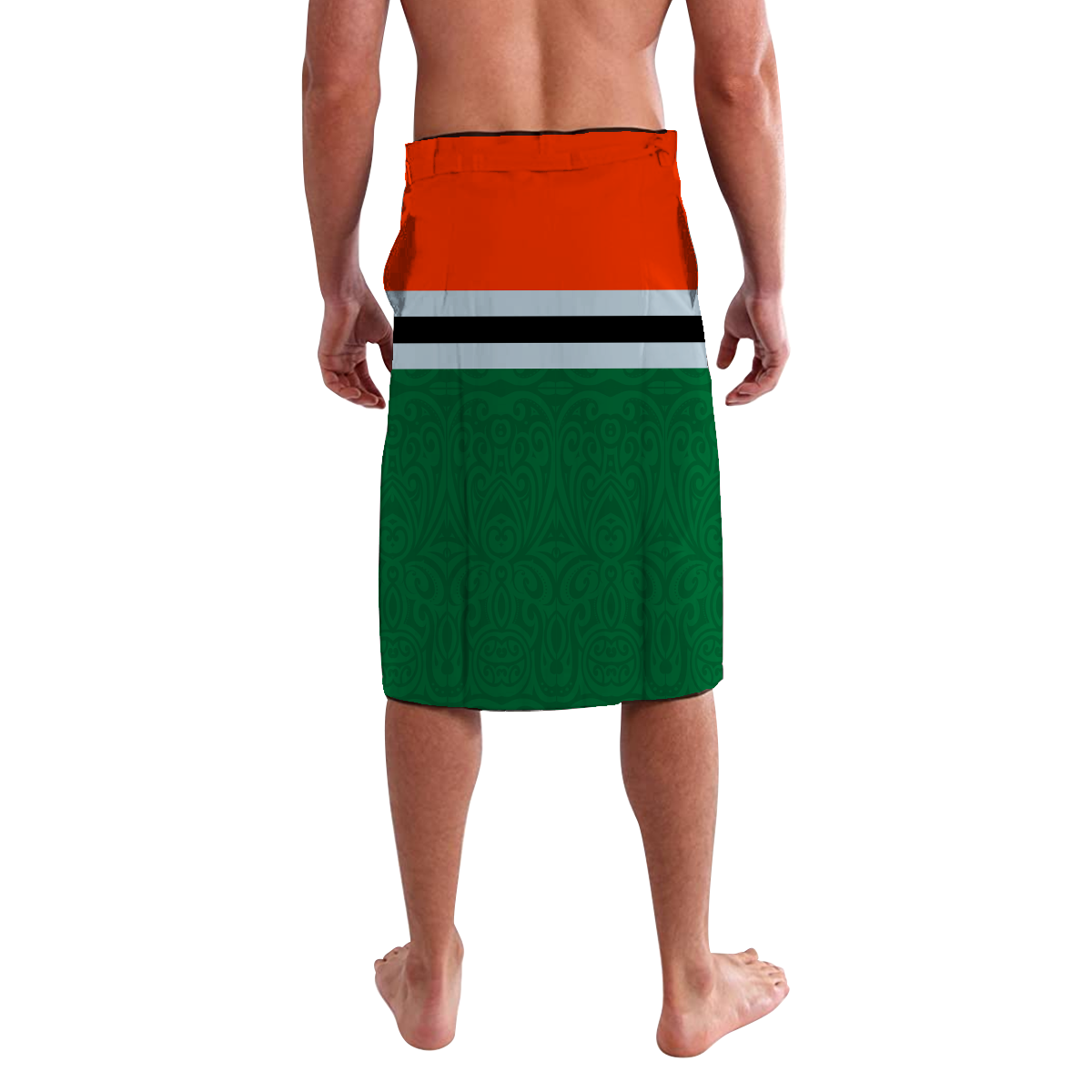 Custom Penama Vanuatu Province Lavalava Flag Style LT12 - Polynesian Pride