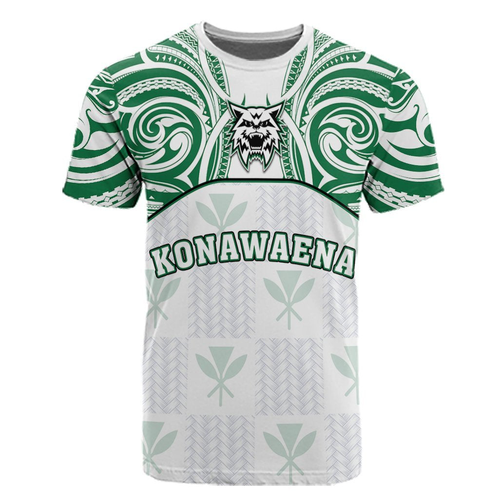 Hawaii T Shirt Kanaka Konawaena High School T Shirt Demodern Style - Polynesian Pride