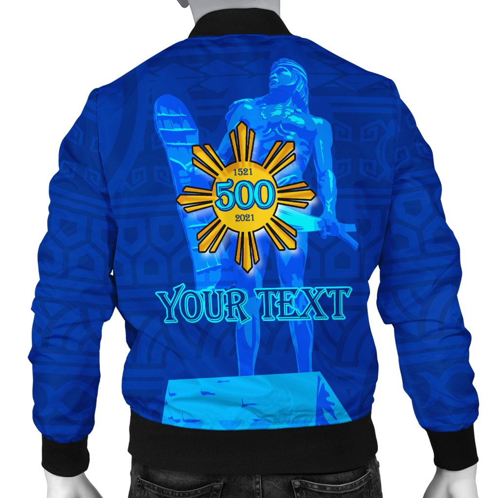 Philippines Custom Personalised Men's Bomber Jacket - Proud Of My King - Polynesian Pride