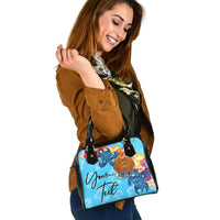 Papua New Guinea Custom Personalised Shoulder Handbag - Tropical Style - Polynesian Pride