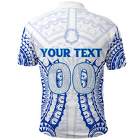 Custom Cook Islands Palmerston Polo Shirt Tribal Pattern LT12 - Polynesian Pride