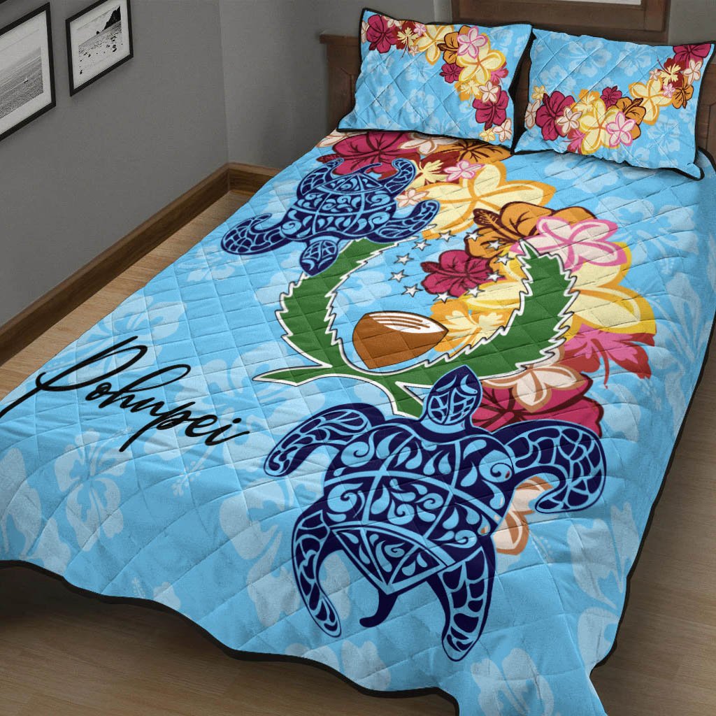 Pohnpei Quilt Bed Set - Tropical Style - Polynesian Pride