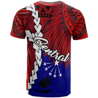 Papua New Guinea Central Province Polynesian T Shirt Tribal Wave Tattoo - Polynesian Pride