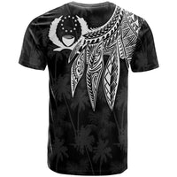 Pohnpei T Shirt Polynesian Wings (White) - Polynesian Pride