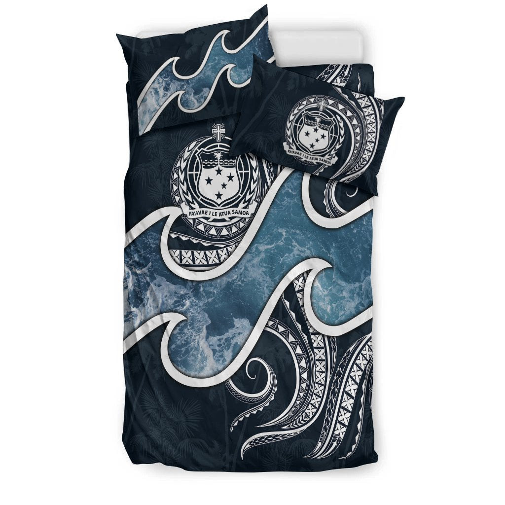 Samoa Polynesian Bedding Set - Ocean Style - Polynesian Pride
