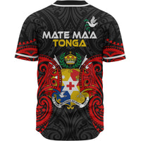 Polynesian Mate Ma'a Tonga Baseball Shirt - Tongan Spirit - Polynesian Pride