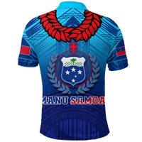 Manu Samoa Legend Polo Shirt LT12 - Polynesian Pride