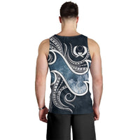 Pohnpei Islands Polynesian Men's Tank Top - Ocean Style - Polynesian Pride