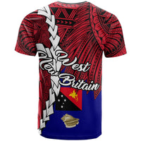 Papua New Guinea West New Britain Province Polynesian Custom T Shirt Tribal Wave Tattoo - Polynesian Pride