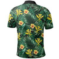 Hawaii Map Kanaka Tropical Summer Style Polo Shirt - Polynesian Pride