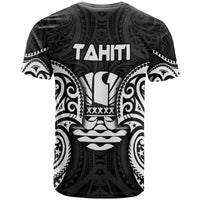 Tahiti Polynesian T Shirt Tahitian Spirit White - Polynesian Pride
