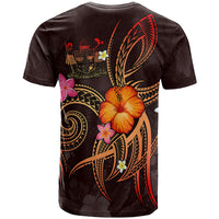 Fiji Polynesian Custom T Shirt Legend of Fiji (Red) - Polynesian Pride