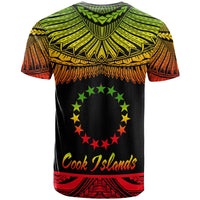 Cook Islands Polynesian Custom T Shirt Polynesian Pride Reggae Version - Polynesian Pride