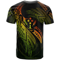 Kosrae Micronesia T Shirt Micronesia Legend Reggae Version - Polynesian Pride