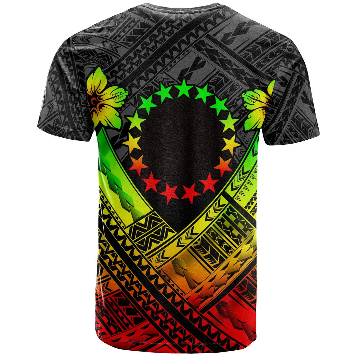 Cook Islands Polynesian Custom T Shirt Polynesian Reggae Seal Camisole Hibiscus Style - Polynesian Pride