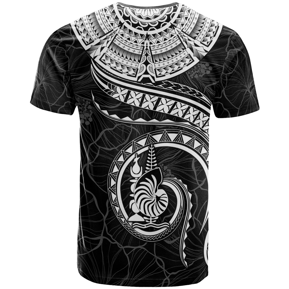 New Caledonia Polynesian Custom T Shirt New Caledonia Waves (White) - Polynesian Pride