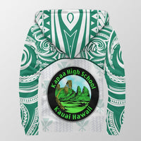 Hawaii Sherpa Hoodie - Kanaka Kapaa High School Sherpa Hoodie Demodern Style AH - Polynesian Pride