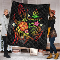 Vanuatu Polynesian Personalised Premium Quilt - Legend of Vanuatu (Reggae) - Polynesian Pride