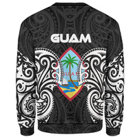 Guam Polynesian Sweater - Spirit Style White - Polynesian Pride