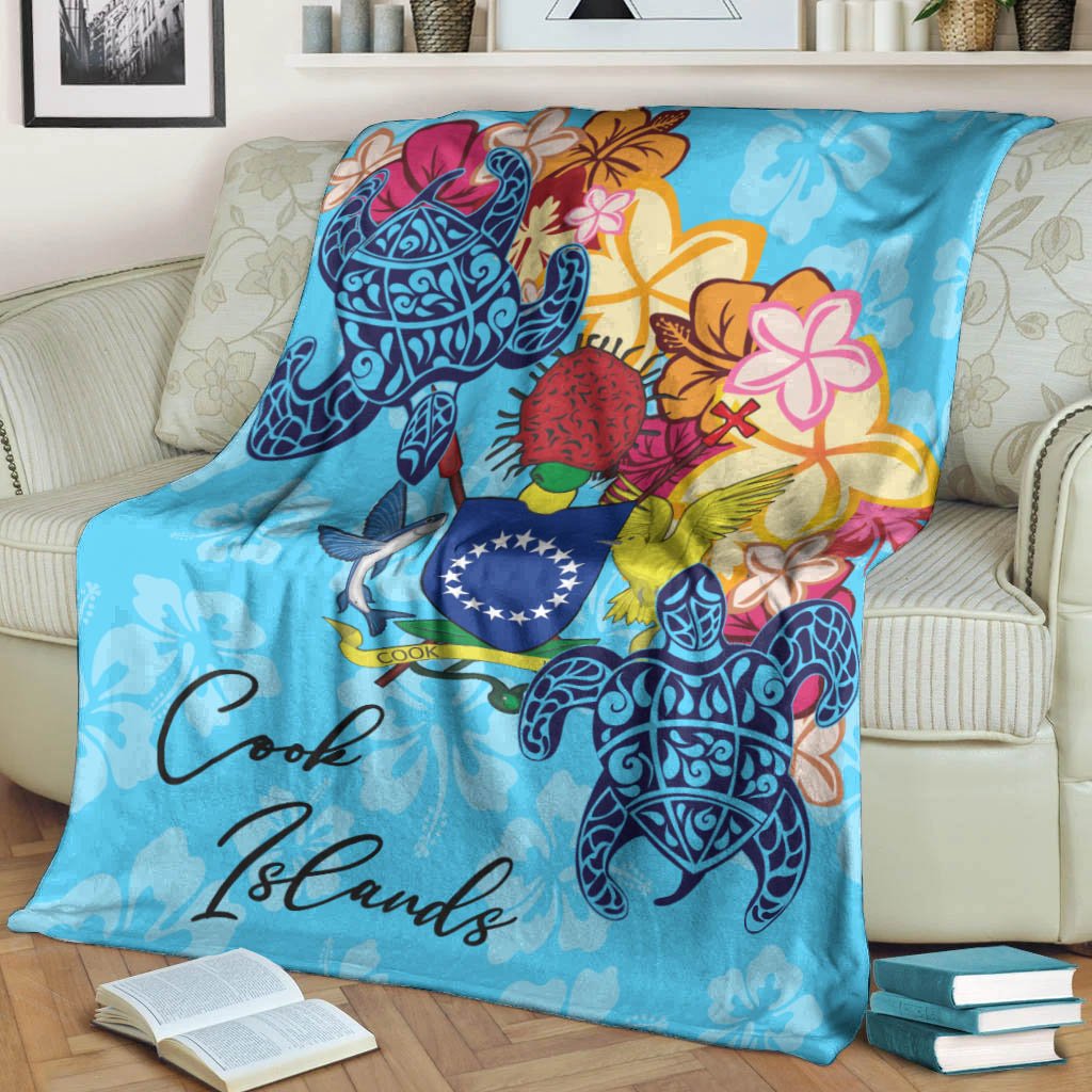 Cook Islands Premium Blanket - Tropical Style - Polynesian Pride