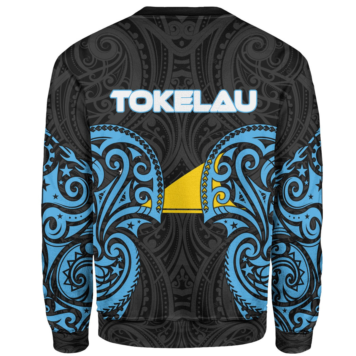 Tokelau Polynesian Sweater - Spirit Style Blue - Polynesian Pride